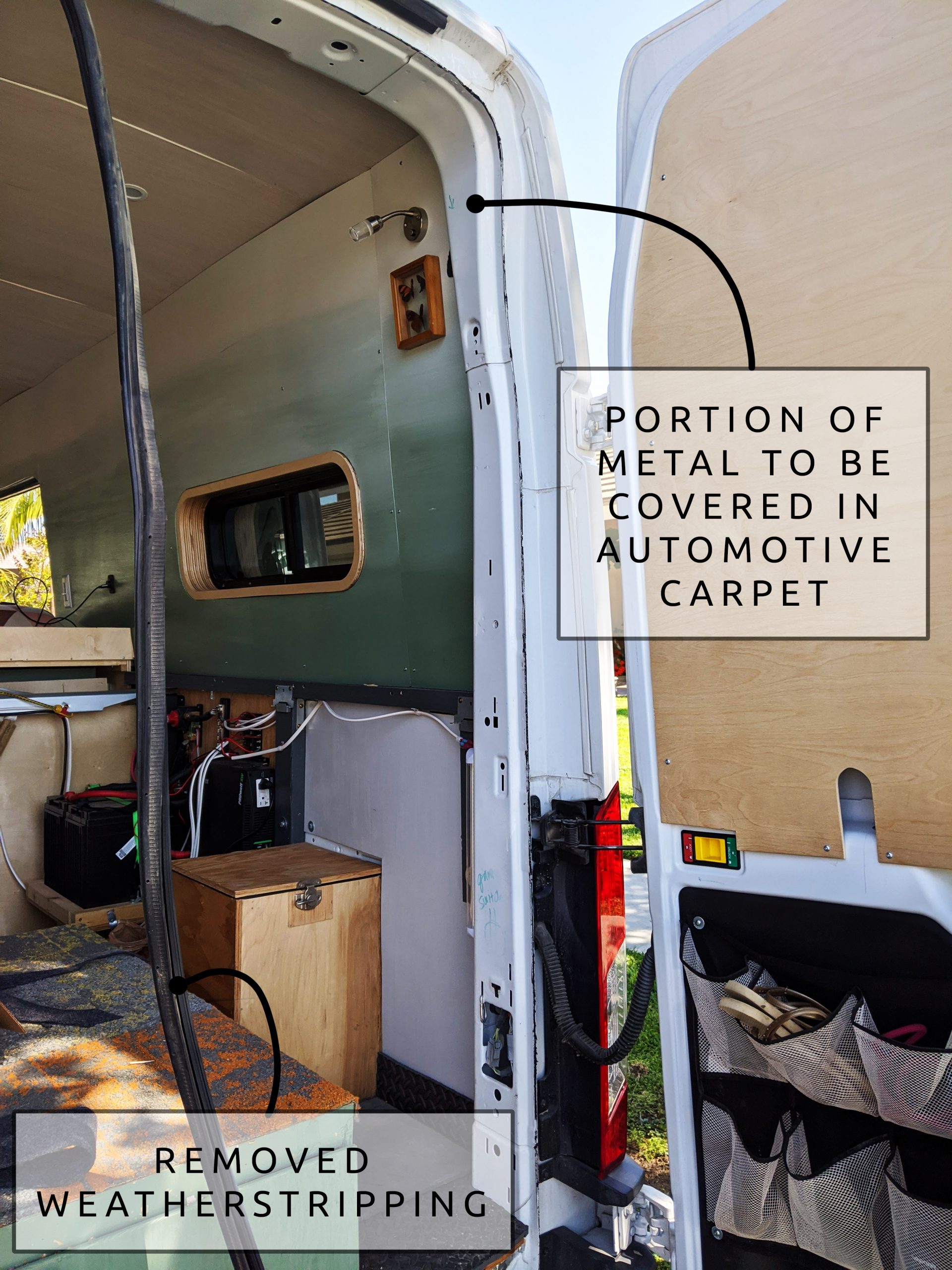 Carpet Lining In Camper Van Conversion VanConverts