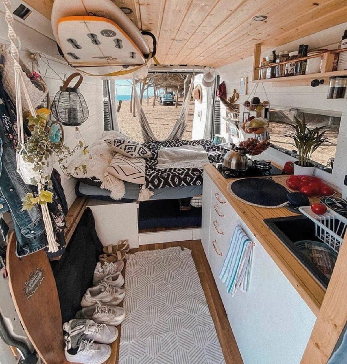 van storage ideas