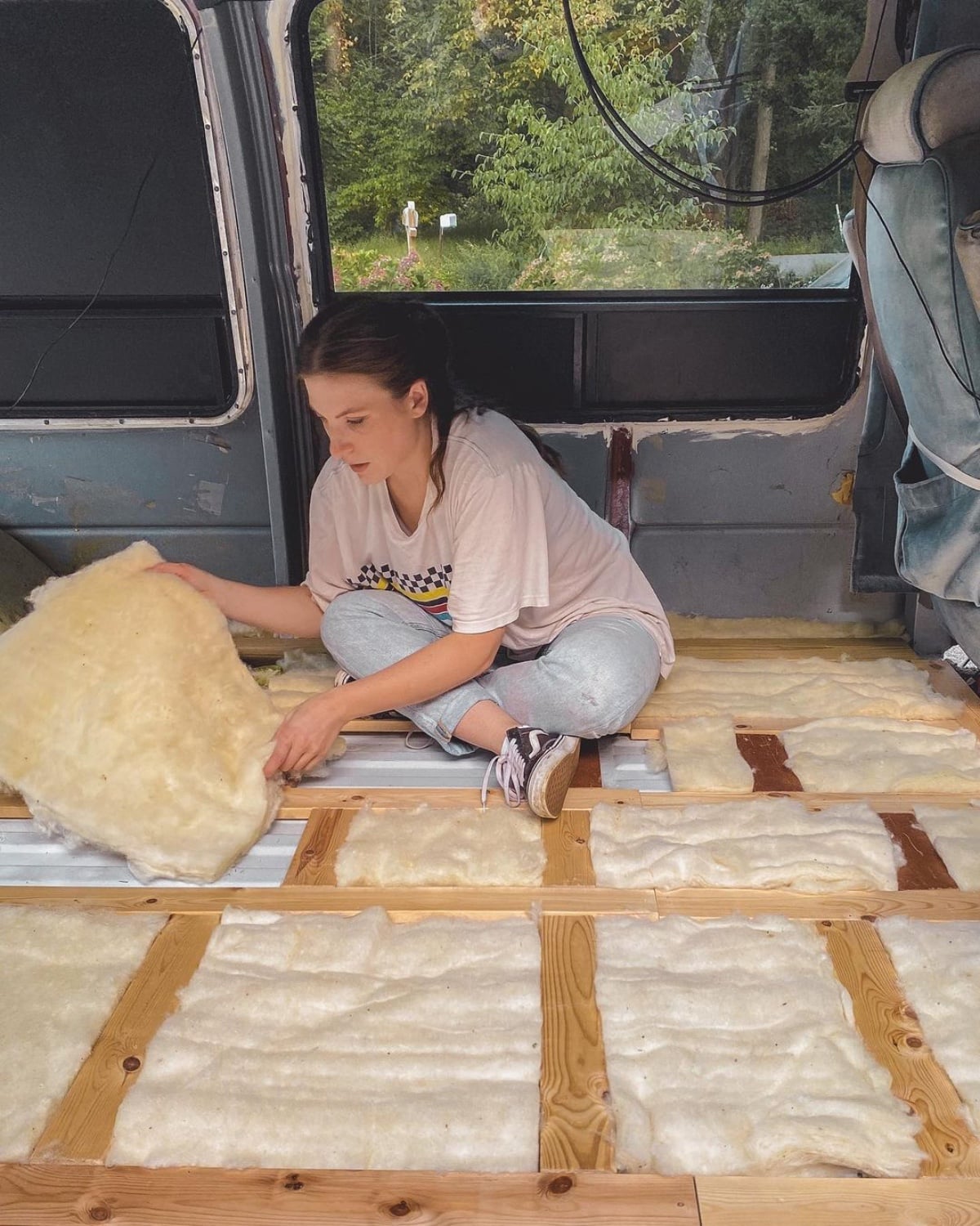 van insulation wool