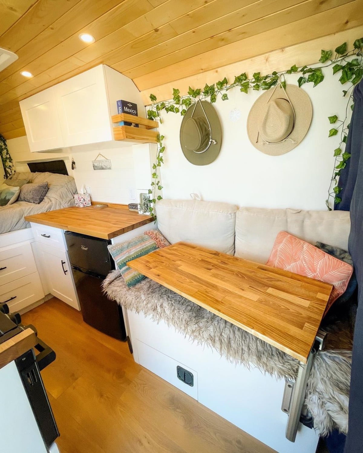 Hollow Seating van storage ideas