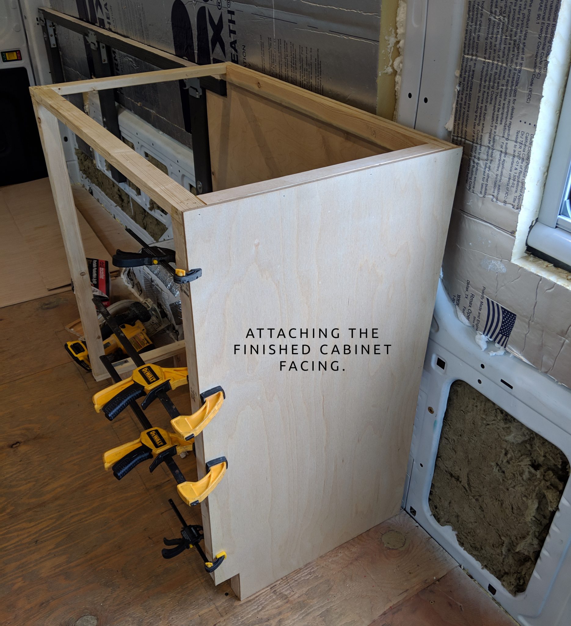 Building and Drawers for Van Kitchen and Storage »