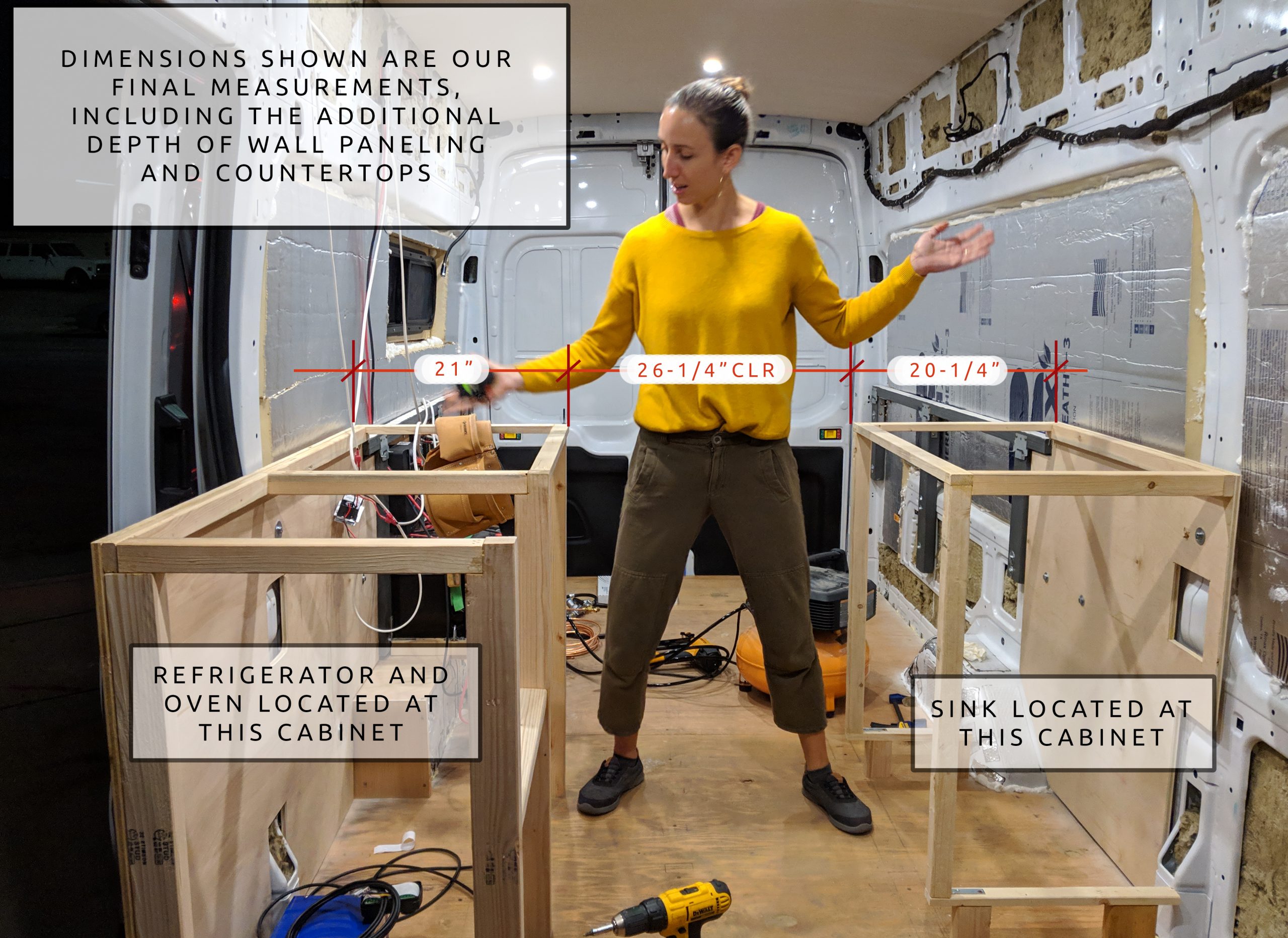 Building and Drawers for Van Kitchen and Storage »