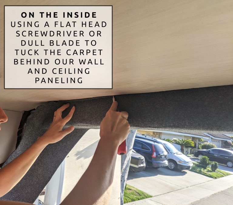 Carpet Lining in Camper Van Conversion »