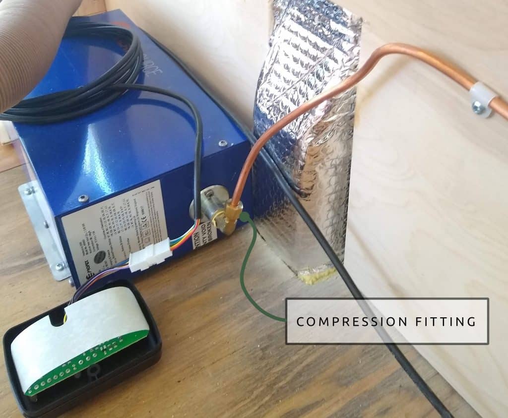 How to Install Propex HS2000 Propane Heater in a Camper Van