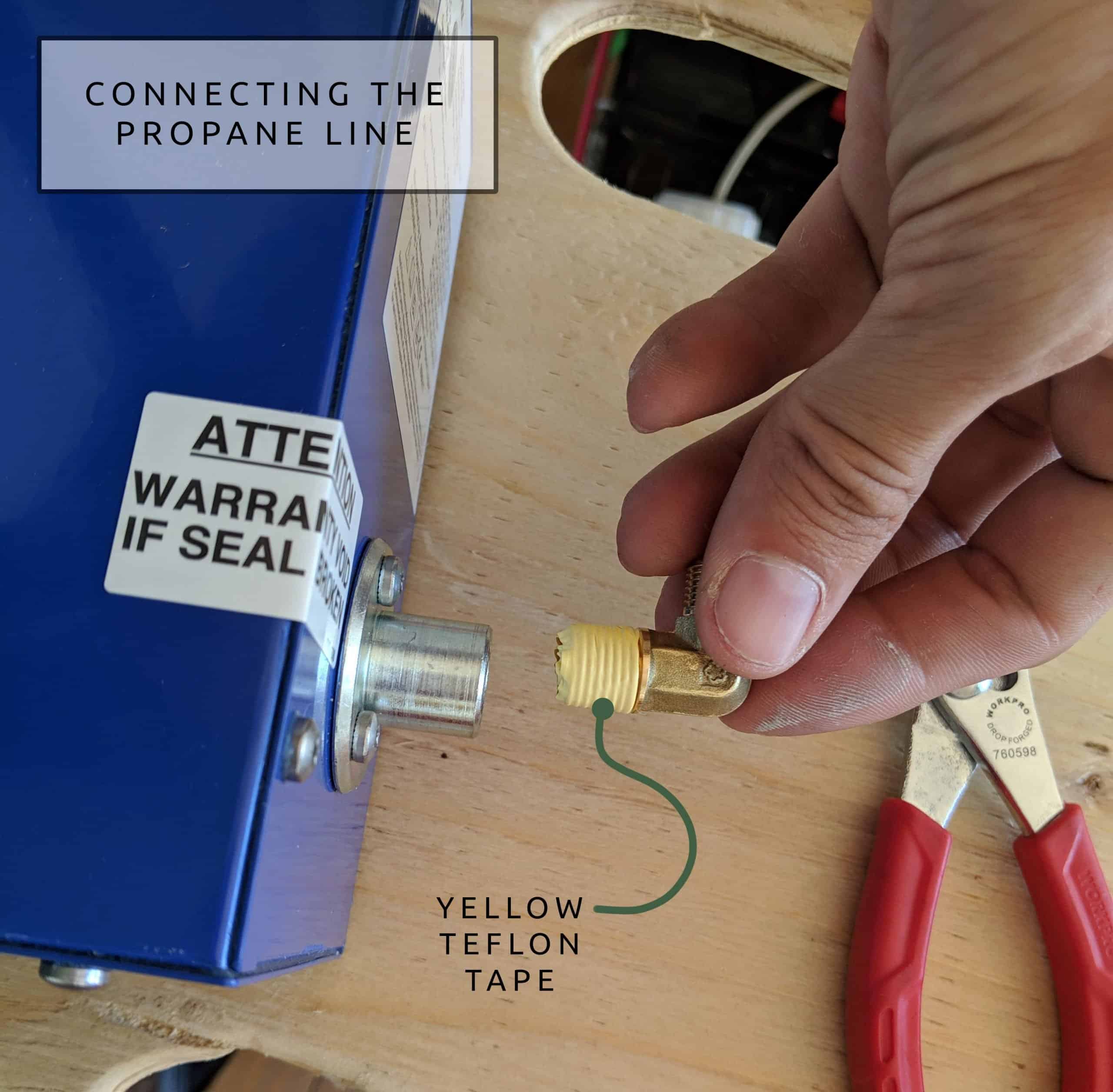 How to Install Propex HS2000 Propane Heater in a Camper Van