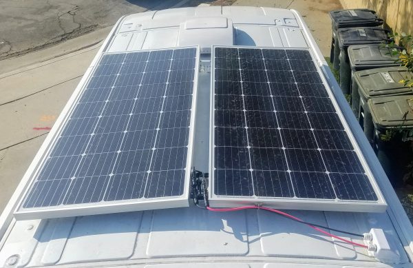 Mounting Affordable Solar Panels On The Camper Van Vanconverts Com