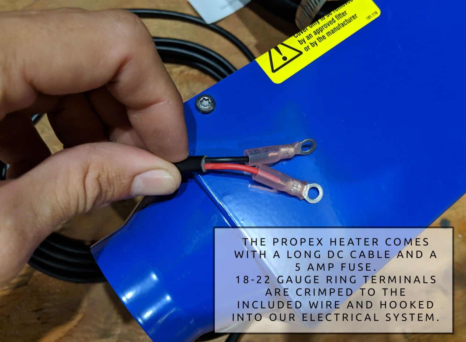 How to Install Propex HS2000 Propane Heater in a Camper Van » VanConverts.com